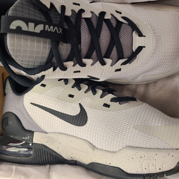 Men's Nike AIR MAX ALPHA TRAINER 5 Lt Iron/Black/Pewter DM0829-013 Sz 10 + 10.5 - Picture 6 of 6